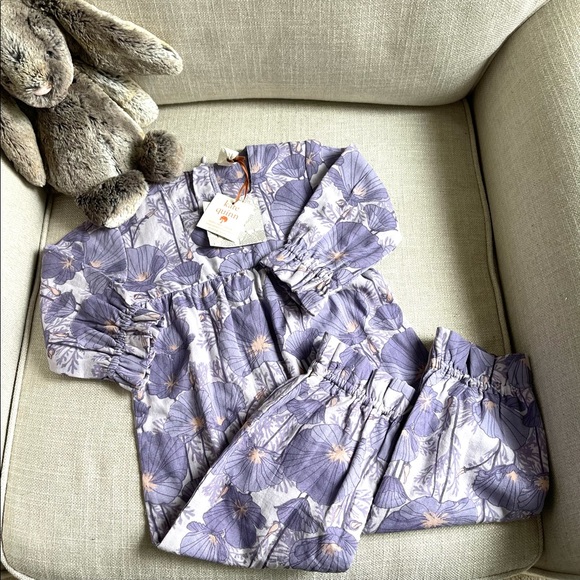 Kate Quinn Romper - Purple poppy - size 18-24mo - Picture 2 of 6
